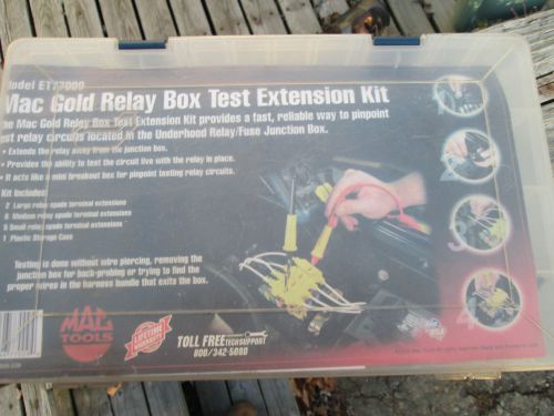 MAC TOOLS MAC GOLD RELAY BOX TEST EXTENSION KIT ET77009