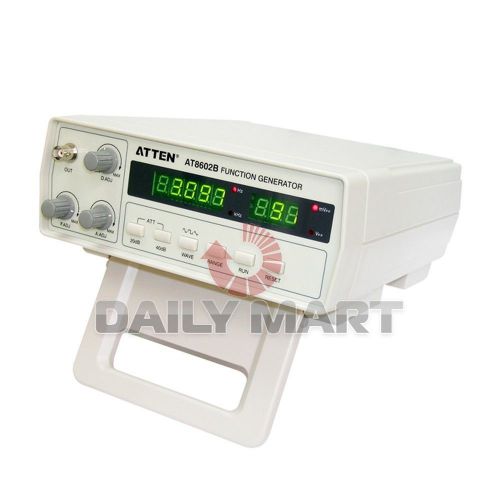 ATTEN AT8602B Digital Function Signal Generator 0.2MHZ-2MHZ Seven Ranges New