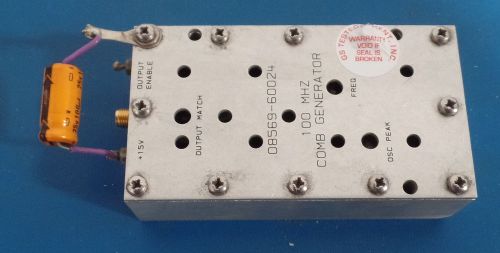 HP Agilent Keysight 08569-60024 Comb Generator, 100 MHz