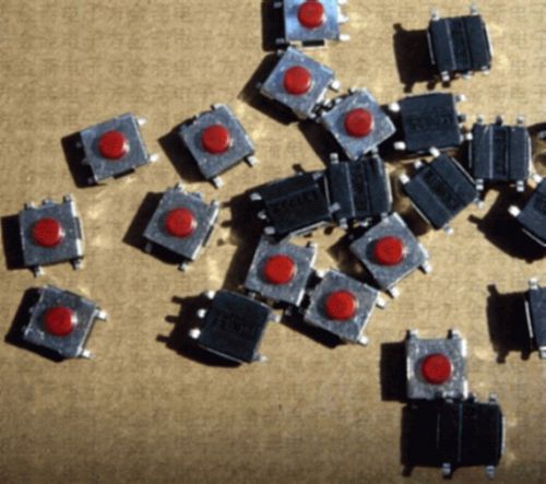 100PCS 6*6MM 3.1MM TACT SWITCH TACTILE PUSH BUTTON SMT