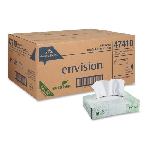 Georgia Pacific Corp. Facial Tissue, 2-Ply, 100/Box, White [ID 159878]