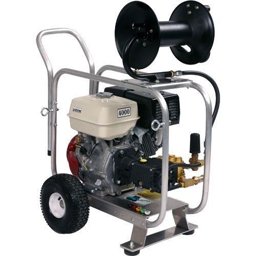 Pj-4040gh panther  pro 4000 psi pro &#034;sewer jetter &#034;honda gx390 100&#039; jetter hose for sale