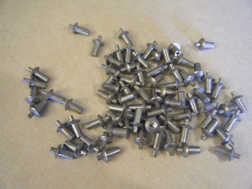 Drive rivet tap-it Steel rivet steel pin. Highest strength secuity sign 50 pcs