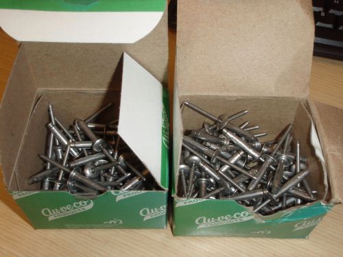 Lot of 100: 3/16&#034; klamp-tite rivets auveco 13767 !58b! for sale