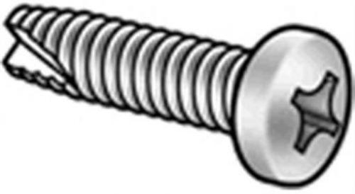 #10-16x1/2 Thread Cutting Screw Phillips Pan Hd Type 25 Zinc Plated, Pk 50