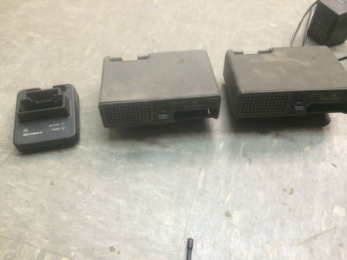 Motorola Minitor 2 chargers