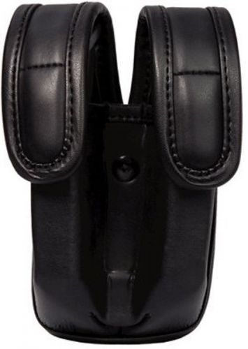 6100-2 Uncle Mike&#034;s High Ride Hip Holster Left Hand Nytek Black UM6100-2