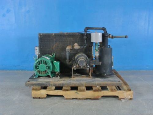 15 HP Screw Air Compressor CLEAVER BROOKS AQUA CHEM 230/460v