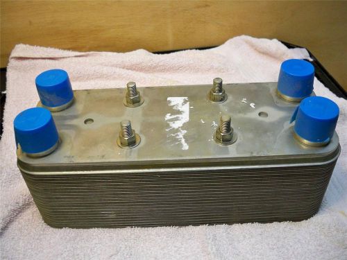 Opus-fluid to fluid heat exchanger-40 plates-new for sale