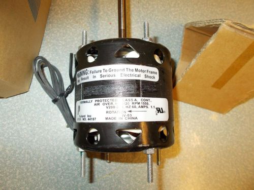 PACKARD 44107,  1/20 HP 208-230 VOLT ELEC. MOTOR1550 RPM 5/16&#034;X 2.5&#034; SHAFT