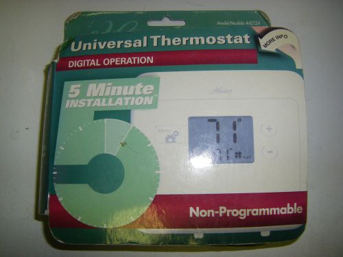 NEW Hunter Digital Non Programmable Digital Room Thermostat