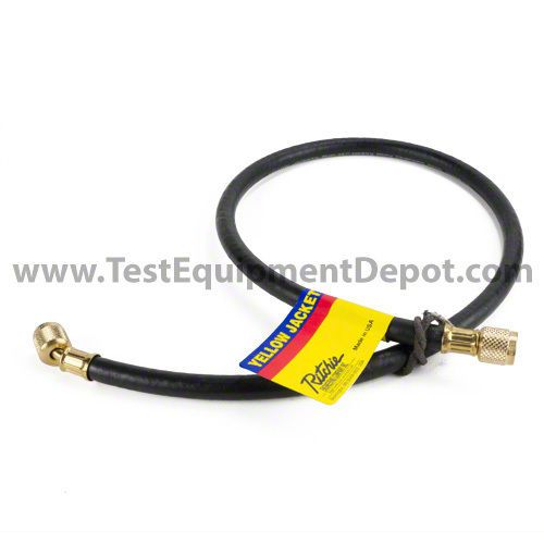 Yellow Jacket 15036 36&#034;, Plus II 1/4&#034; Heavy Duty Hose w/ Hca Straight X Angle