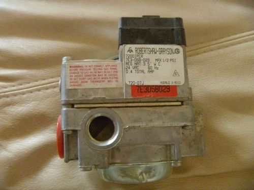 RobertShaw Grayson Gas Valve 7200IPER 7E3-D5B-029