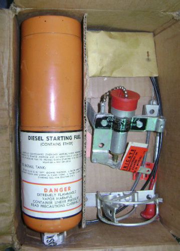 Allis Chalmers New Old Stock Quick Start Diesel Starting Kit in Original box