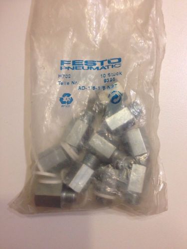 Festo Pneumatic AD-1/8-1/8 NPT Adapter