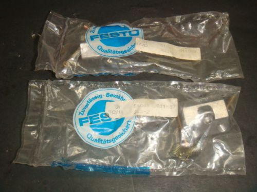 NEW LOT OF 2 FESTO 250 067 15, MOUNTING BRACKET, NEW IN FACTORY PACKAGING