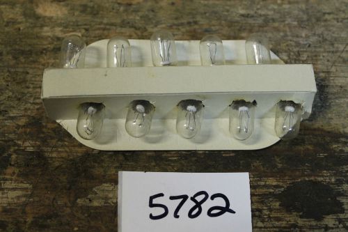 10PCS OF GENERAL ELECTRIC MINIATURE LAMP 313 (5782)