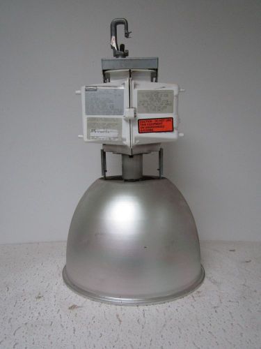 Used Hubbell 400 Watt Multi-Tap Metal Halide Aluminum Warehouse High Bay Light