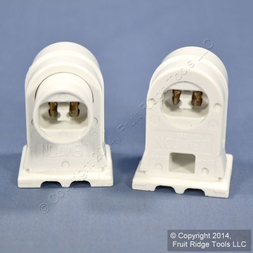 Leviton HO T8 T12 Fluorescent Lamp Holder Plunger Fixed Light Socket 13550 13551