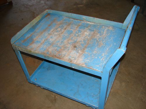 INDUSTRIAL STEEL CART MULTI PURPOSE 2 SHELF 36-1/2 X 24 X 41  ***XLNT***