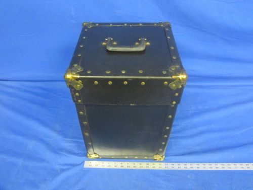 Vintage Black Reuseable Cargo or Storage Shipping Case  17&#034;