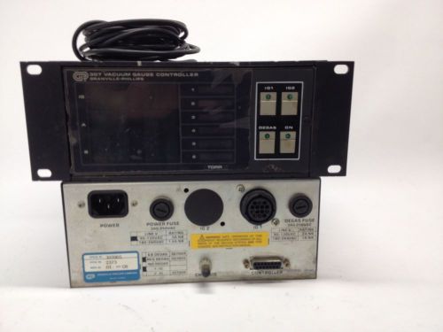 LOT OF GRANVILLE PHILLIPS 307 VACUUM GAUGE CONTROLLER &amp; POWER SUPPLY (S20-1)