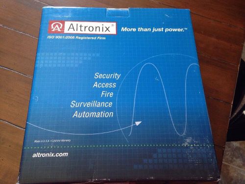 Altronix Power Supply Battery Charger W/ Fire Alarm Interface AL400ULM
