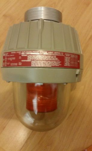 Federal Signal 27XST-120ASC  Explosion-Proof Warning Strobe Light pendant mount