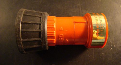 VIPER VTE 2510, Industrial Nozzle, 1-1/2&#034;NST, 95 GPM, Twist Shutoff, Red,/IS1/