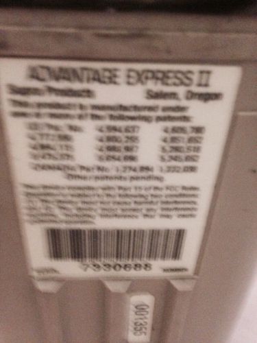 Advantage Express II Supra Lockbox