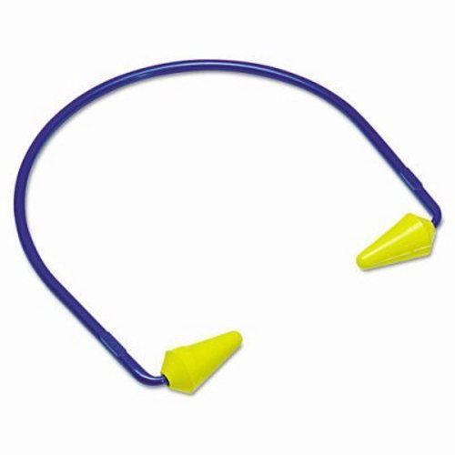 3m caboflex model 600 banded hearing protector, 20nrr, yellow/blue (mmm3202001) for sale