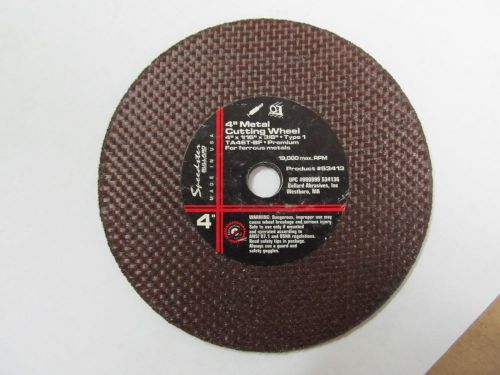 Bullard 4&#034; x 1/16&#034; x 3/8&#034; Cut Off Wheel For Ferrous Metals