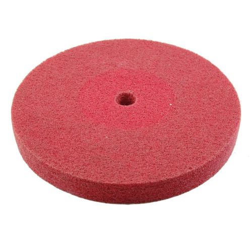 203mm Dia Nylon Abrasive Grinding Polishing Buffing Wheel Red Brand New!