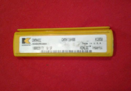 KENNAMETAL CNMA 432 GRADE KC950 CNMA120408 (5) INSERTS CUTTING BITS KENLOC