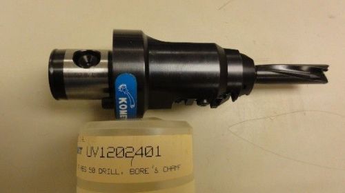 KOMET MODEL UV1202401 TOOL, CORE DRILL, BORE &amp; CHAMF, ABS50, ZC-11376