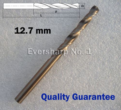 Lot 1pcs Cobalt Drill Bit M35 HSS Twist Drill 12.7mm(.5000&#034;) For Stainless Steel