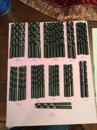 47 C-L SP MACINISTS DRILL BITS UNUSED VARIOUS SIZES