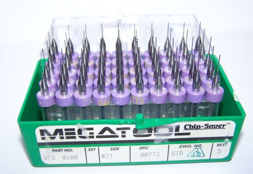 (50)  #77 (.0180&#034;) printed circuit board drills (pcb) for sale