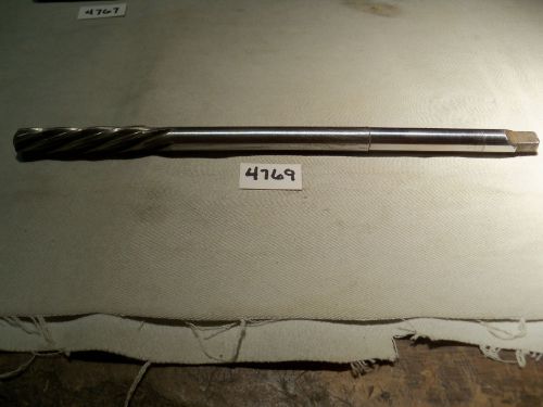 (#4768) Used Machinist .437 Inch Straight Shank Chucking Reamer