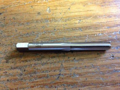 12-40 GH2 HIGH SPEED STEEL 4 FLUTE BOTTOM TAP