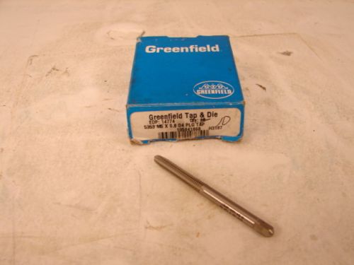 GREENFIELD 14774 5353 M5 X 0.8 D4 PLG TAP 12 IN BOX  ***NIB***