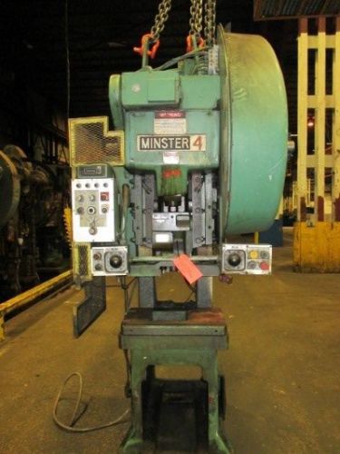 32 ton minster gap frame single crank press for sale