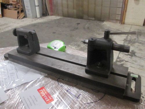 Hardinge Dead Center Grinding Table Fixture Great Condition!