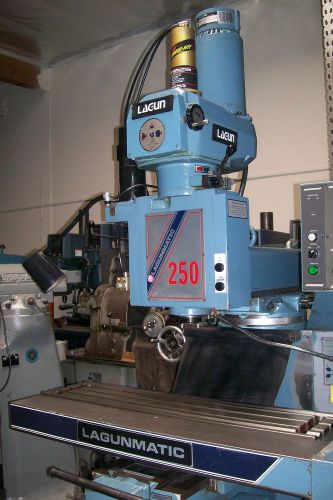 Lagunmatic 250 CNC Vertical Mill, with Dynapath Delta 40 Control, Power Draw Bar