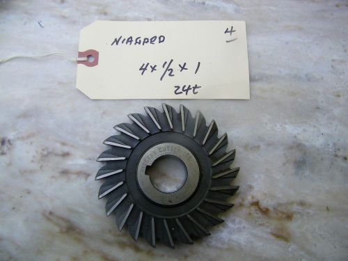 NIAGARA - CORNER ROUND -MILL CUTTER - 4 X  1/2 X 1,  24 TEETH, USA, PD42