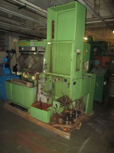 21 pass fine wire draw machine model #m-5 with annealer/welder unit for sale