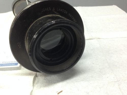 J&amp;l 20x magnification lens for a epic 30 optical comparator for sale