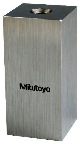 Mitutoyo 614163-531 Steel Square Gage Block, ASME Grade 0, 0.123&#034; Length