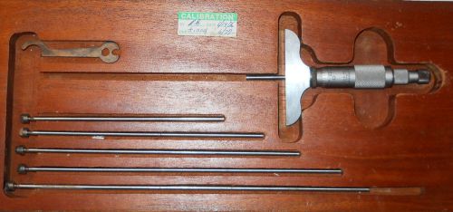 STARRETT #440 DEPTH GAGE SET