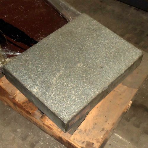 A.a. jansson surface plate, grade b, 18 1/4 &#034; d x 24 1/4 &#034; w x 4 1/2 &#034; h for sale